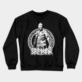 Baldur the Strangers b/w Crewneck Sweatshirt